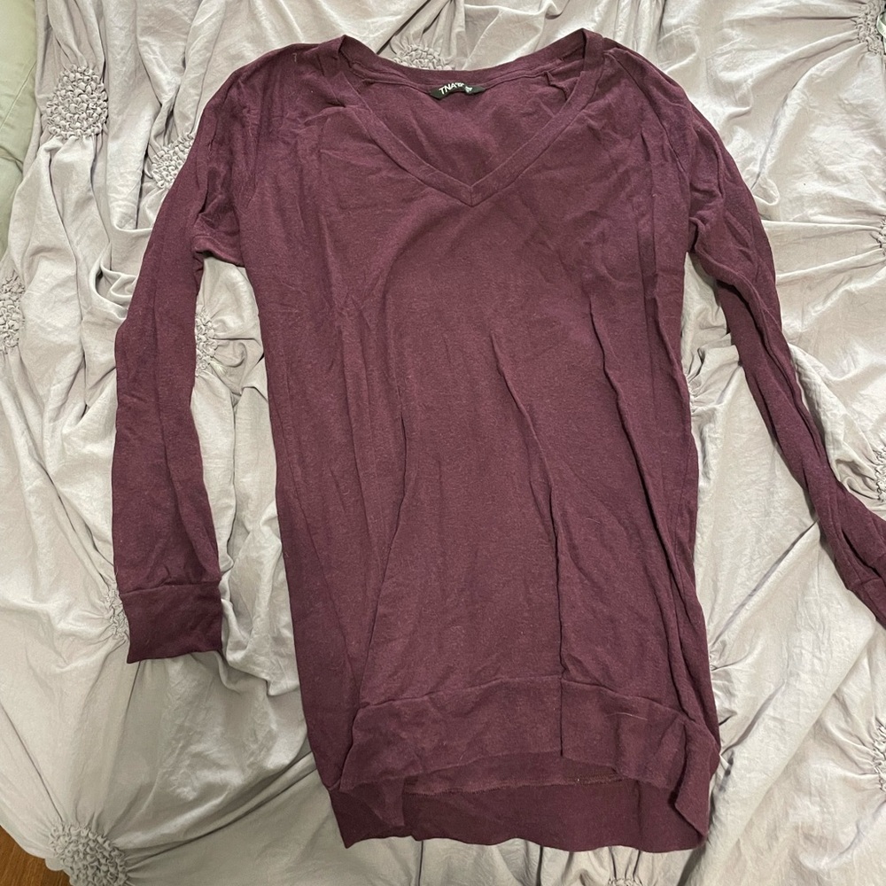 TNA v-neck long sleeve